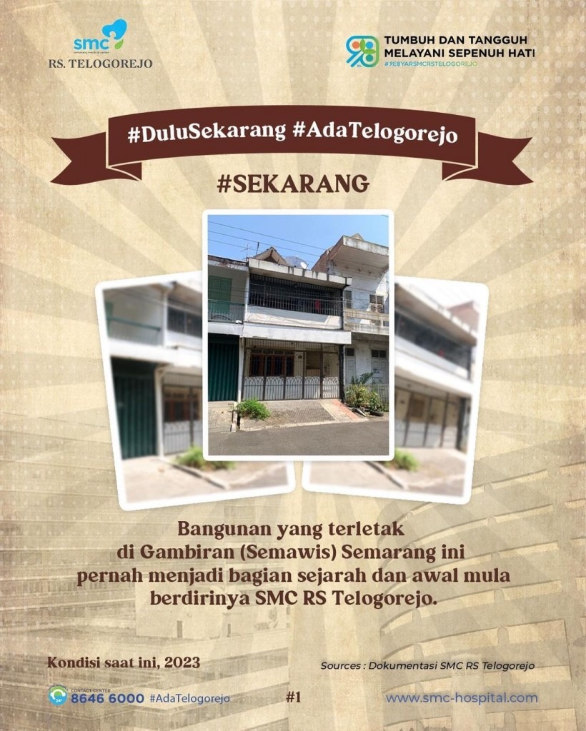 rs telogorejo-poliklinik gang gambiran menjadi rumah sakit telogorejo